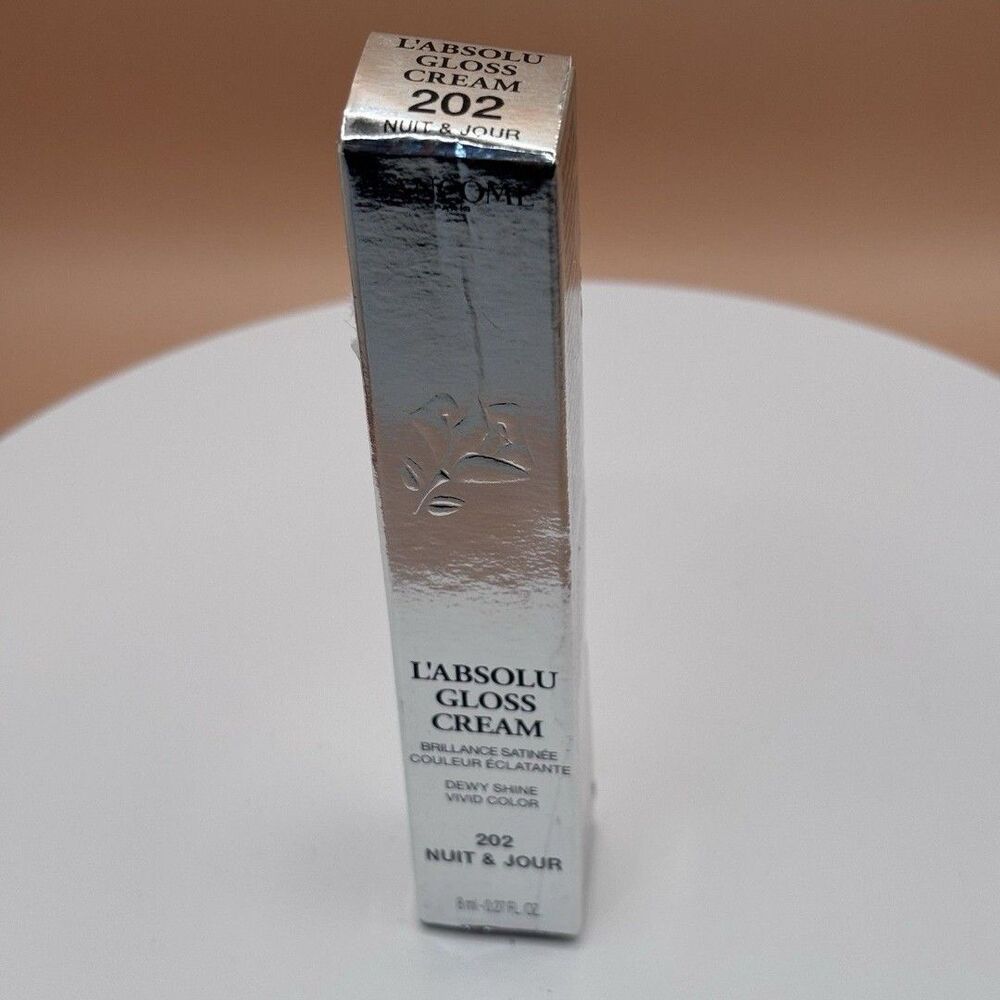 Lancome L'Absolu Gloss Cream 8ml NIB Full Size No. 202 NUIT & JOU